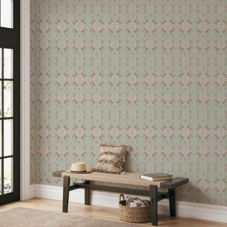 Coloring Pink Bells in Olive - 1033901-02 - 04862-01 paint 